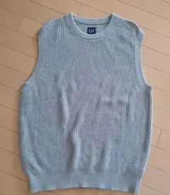 GAP ニットベスト グレー メンズ L