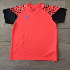 Puma オレンジ Vネック Tシャツ 150cm
