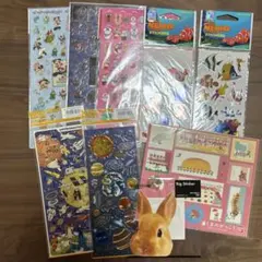 シール　ディズニー、ミッキー、クリスマス、スパイダーマン、ニモ、くまのがっこう等