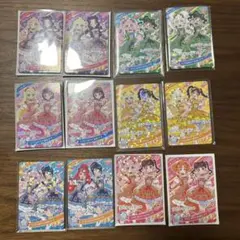 ひみつのアイプリ 筐体排出カード ときせんシンデレラのラララコーデ66枚