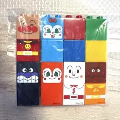 アンパンマンとおともだちブロックセット 　ドキンちゃん　コキンちゃん