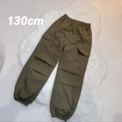 キッズ カーゴパンツ カーキ 8Y 122~130cm ダンスウェア ダンス