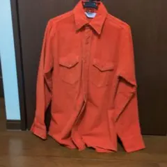 FROSTPROOF オレンジ　シャモアクロスシャツ　 16-16½
