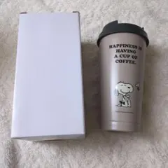 スターバックス スヌーピー ステンレスToGoロゴタンブラー 473ml　グレー
