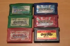 アドバンス ポケモンソフト ６本セット