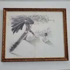 ベルセルク　複製原画専用の額　額のみ Amazon.co.jp: ベルセルク展 複製原画 額 : おもちゃ
