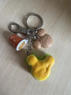 ディズニー パークフード キーチェーン
