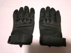 サバゲー用フィンガーレスグローブ ブラックのサムネイル