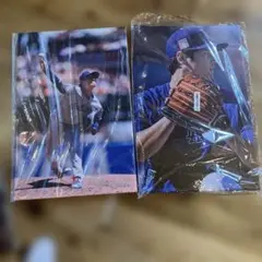 大谷翔平　山本由伸　パネルポスター　新品　未使用のサムネイル