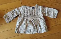 babyGap ベビーギャップ 花柄長袖チュニック 80cm