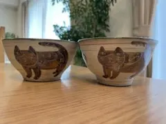 中西申幸さん 鳥遊戯画 チュン 湯呑み2客セット - メルカリ