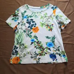 Dana Paris 花柄 半袖 Tシャツ カットソーのサムネイル