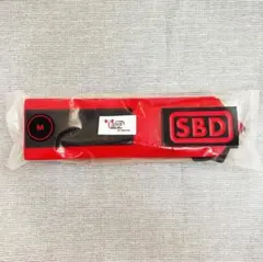 SBD リストラップ　Mサイズ　スティフ　赤