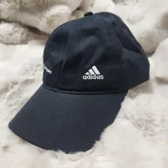 adidas 黒 キャップ 　54-57センチ