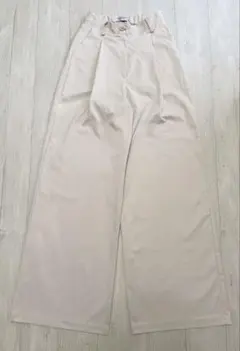 r om306contemporary ハイウエストワイドパンツ