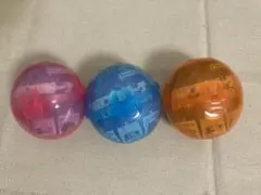 カラフルピーチのあさんえとさんるなさんラバーキーホルダー