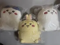 重め！ぼっちゃり抱っこぬいぐるみ　ちいかわ　ハチワレ　うさぎ　ぽっちゃり　３種