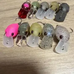 ★管釣トラウト　クランク　DFJ ウェイブラ一　レアカラ一ばかり24個　未使用 ☆管釣トラウト クランク DFJ ウェイブラ一 レアカラ一ばかり24個 未