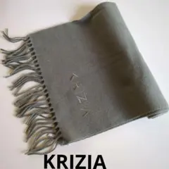KRIZIA 　マフラー　モスグリーン系