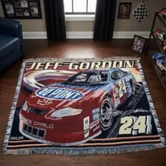2000年製】NASCAR ナスカー アーンハートラグマットBUD シボレー車