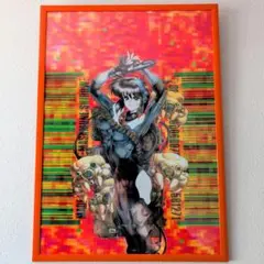 シャガール、『レジスタンス』、希少な画集より、新品高級額 シャガール、【レジスタンス】、画集画、新品高級額 額装付、状態良好