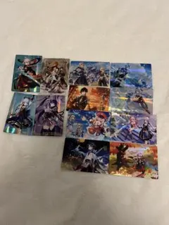 【セット売り、バラ売り不可】原神ウエハースカード(初期) 12枚セット