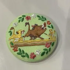 ディズニー 刺繍缶バッジ ライオンキング