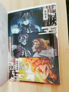 鬼滅の刃 クリアビジュアルポスター 煉獄 猗窩座 無限列車