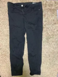 ZARA 黒 スキニーパンツ ブラック　L Lサイズ　大きい