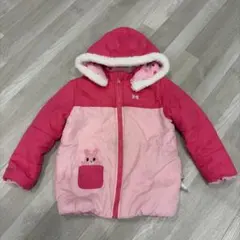 ホットビスケッツ ピンクコート110 リバーシブル　中綿入りアウター