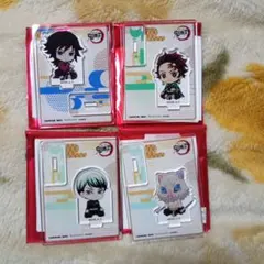 鬼滅の刃 ぺたん娘 冨岡義勇 竈門炭治郎 嘴平伊之助 愈史郎 アクリルスタンド