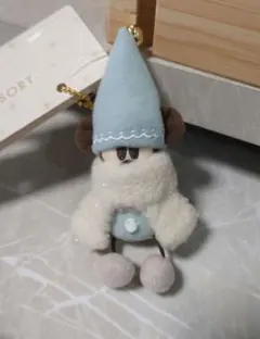 2025リルリンリンぬいぐるみチャームブルー水色東京ディズニーリゾートクリスマス