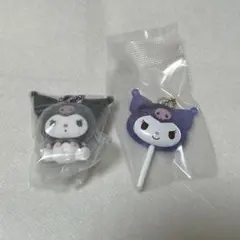 クロミ　カラフルキャンディチャーム　ふわふわフロッキーマスコット　サンリオ