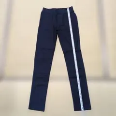 裏微起毛スキニーパンツ濃紺M