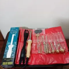 アートフラワー コテセット 造花（アートフラワー）用の電熱型コテセット さしこみ式｜文化