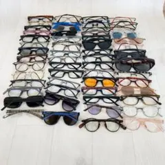 【大量58本】メガネ サングラス まとめ売り JINS Zoff 含む ジャンク