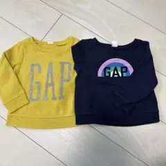baby GAP トレーナー 2枚セット 18-24months