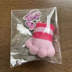 ディズニーキャラクター　シークレットストラップ　おてて　デフォルメ　チェシャ猫