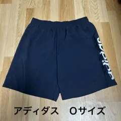 美品★紺★アディダス★Ｏサイズ★ハーフパンツ★ショートパンツ★短パン