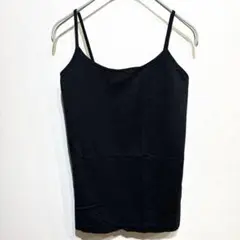 【美品】Emans エマンズ キャミソール ブラック S/M