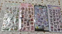 プクプクシール4枚セット