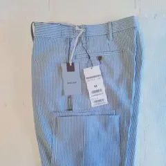 DoClasse シアサッカーブルーストライプパンツ Mサイズ