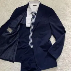 ユナイテッドアローズ セットアップ スーツ M ネイビー ビジネス