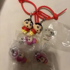 しんちゃん カラフルマルチチャーム しんのすけ パステル めじるしアクセサリー