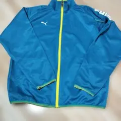 pumaジャージ上グリーンLサイズ