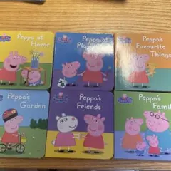 Peppa Pig Little Library 6冊　英語絵本