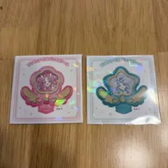 名探偵プリキュアホログラムキャラクターシール2枚セット