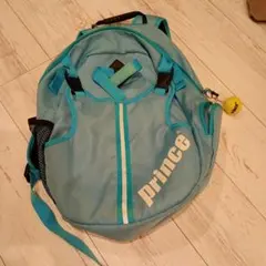 prince ジュニア　テニス　リュック　ラケットバッグ 水色