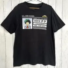 【僕のヒーローアカデミア】ヒロアカ　アニメ　海外古着　USA古着　半袖Tシャツ