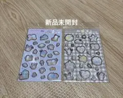 キャンディシール　ストーン付き　サンリオ　くすみカラー　夜ののんびりタイム　2点